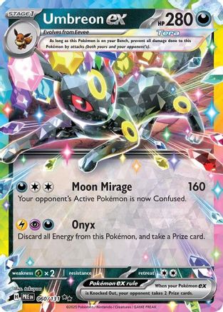 Umbreon ex - 060/131 (60) Holofoil - SV Prismatic Evolutions