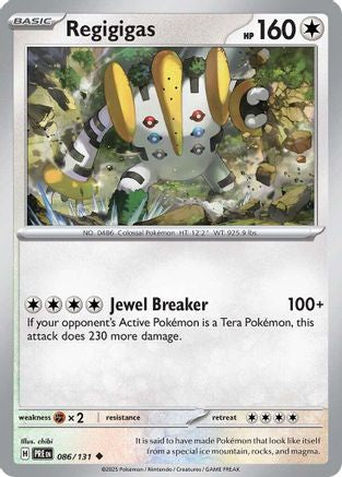 Regigigas (86) Reverse Holofoil - Prismatic Evolutions