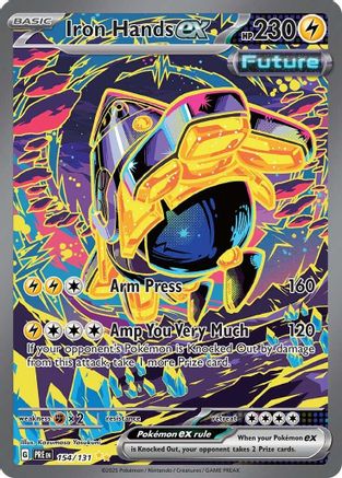 Iron Hands ex (154) Holofoil - Prismatic Evolutions
