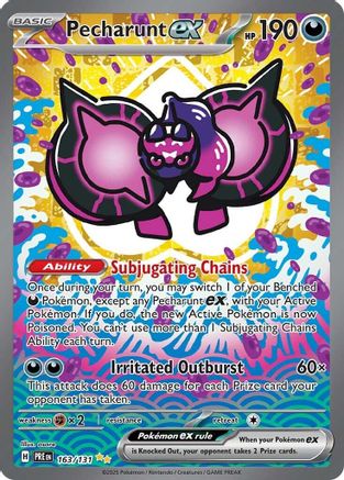 Pecharunt ex (163/131) [Scarlet & Violet: Prismatic Evolutions] | Silver Goblin