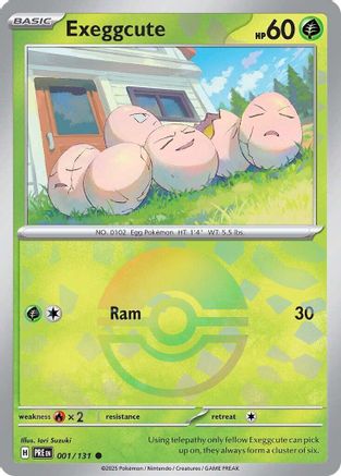 Exeggcute (Poke Ball Pattern) (1) Holofoil - Prismatic Evolutions