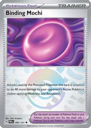 Binding Mochi (095/131) (Poke Ball Pattern) [Scarlet & Violet: Prismatic Evolutions] | Silver Goblin