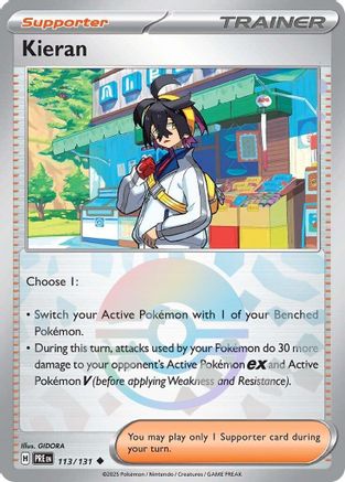 Kieran (Poke Ball Pattern) (113) Holofoil - Prismatic Evolutions