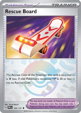 Rescue Board (Poke Ball Pattern) (126) Holofoil - Prismatic Evolutions
