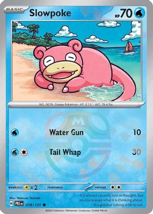 Slowpoke (Master Ball Pattern) (18) Holofoil - Prismatic Evolutions