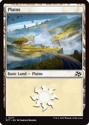 Plains (0277) Foil (277) - Aetherdrift