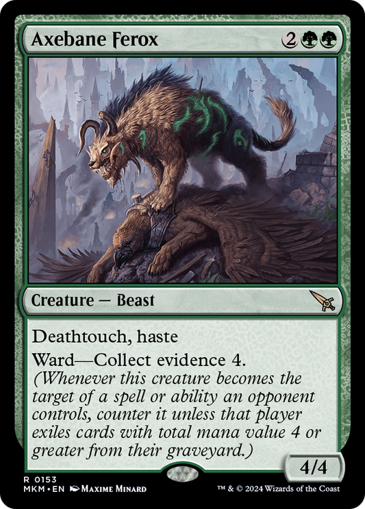 Axebane Ferox [Murders at Karlov Manor] Foil