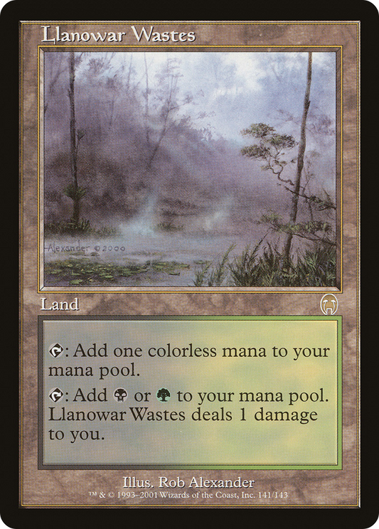 Llanowar Wastes [Apocalypse] Foil