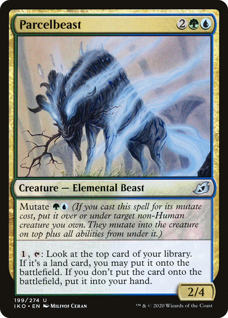 Parcelbeast (199) Foil - Ikoria: Lair of Behemoths