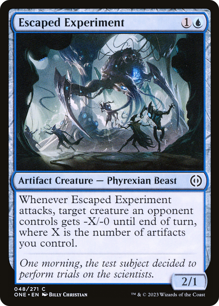 Escaped Experiment [Phyrexia: All Will Be One] Foil