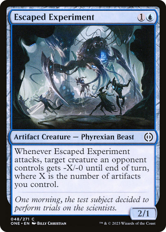 Escaped Experiment [Phyrexia: All Will Be One] Foil