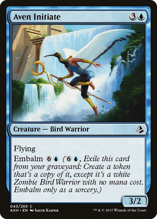Aven Initiate [Amonkhet] Foil