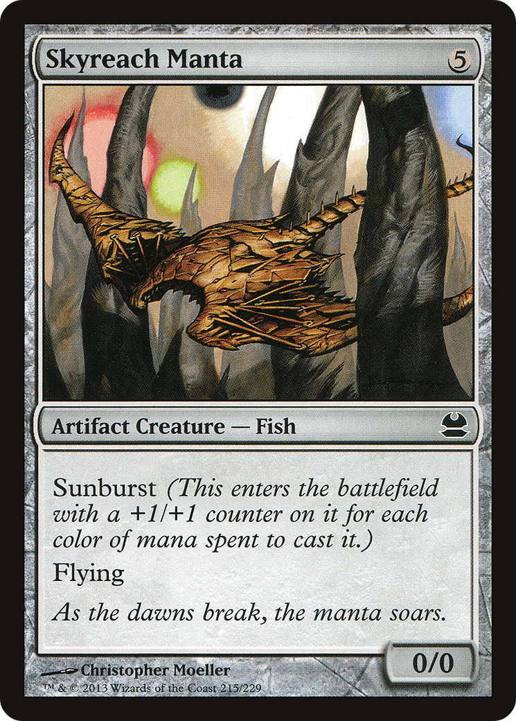 Skyreach Manta [Modern Masters] Foil
