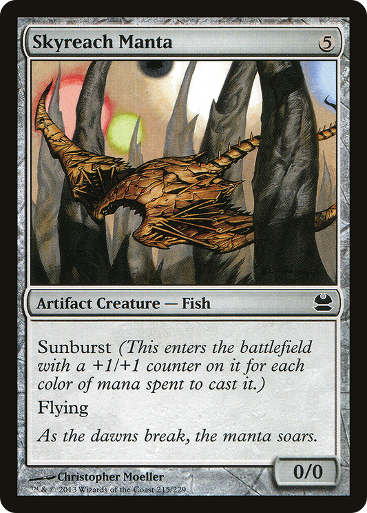 Skyreach Manta [Modern Masters] Foil