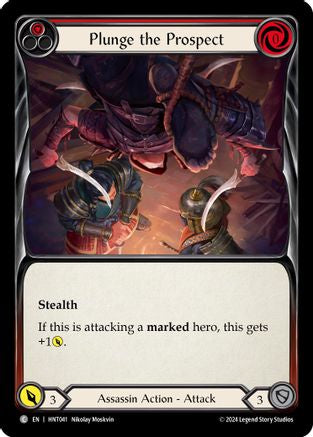 Plunge the Prospect (Red) (HNT041) - The Hunted