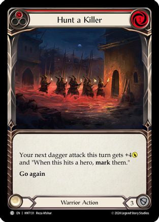 Hunt a Killer (Red) (HNT131) Rainbow Foil - The Hunted