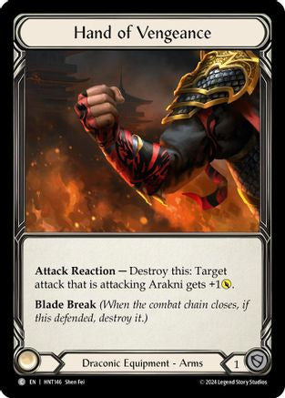 Hand of Vengeance (HNT146) - The Hunted Cold Foil