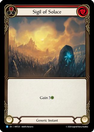 Sigil of Solace (Red) (HNT231)  - The Hunted