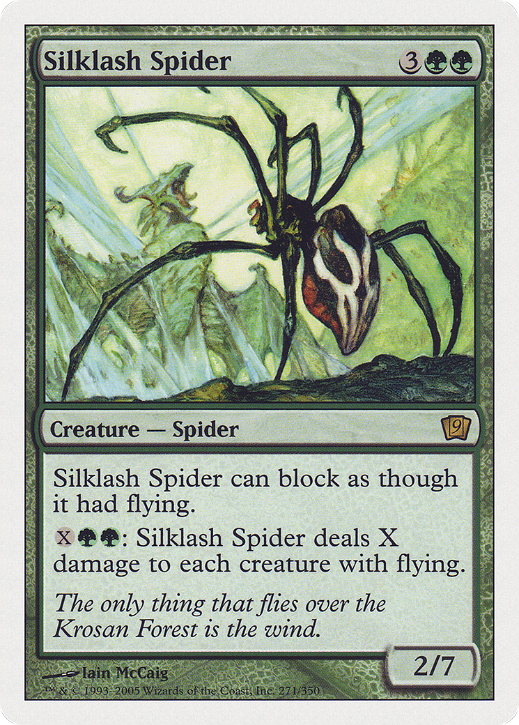 Silklash Spider (271) - Ninth Edition