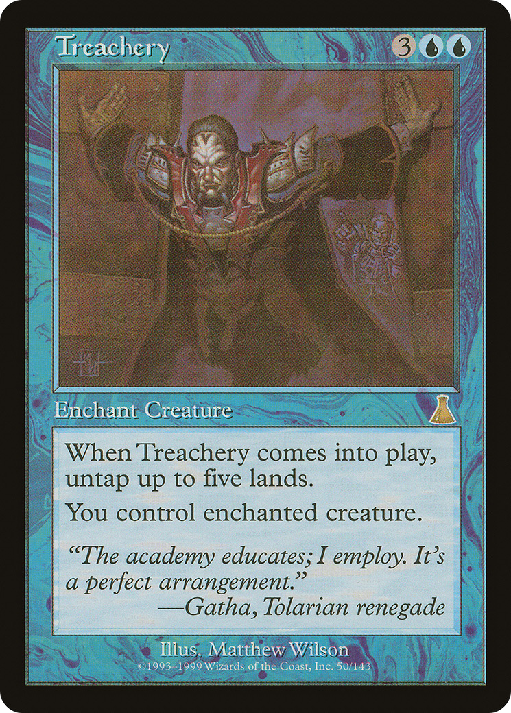 Treachery [Urza's Destiny] | Silver Goblin