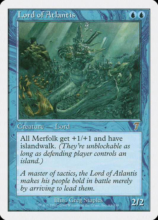 Lord of Atlantis [Seventh Edition] Foil