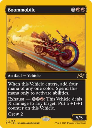 Boommobile (First-Place Foil) Foil (454) - Aetherdrift