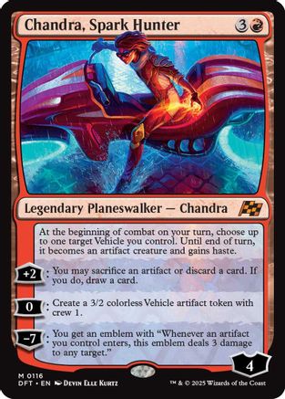 Chandra, Spark Hunter (116) - Aetherdrift