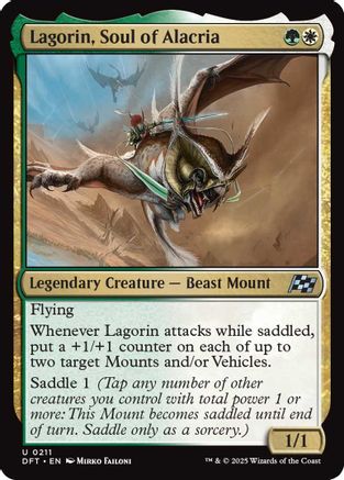 Lagorin, Soul of Alacria (DFT-211) - Aetherdrift Foil | Silver Goblin