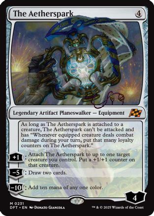 The Aetherspark Foil (231) - Aetherdrift