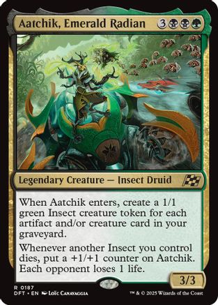 Aatchik, Emerald Radian (187) - Aetherdrift