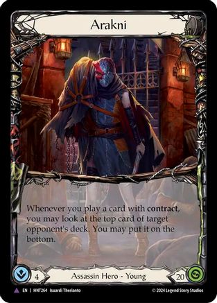 Arakni (Marvel) (HNT264) Cold Foil - The Hunted