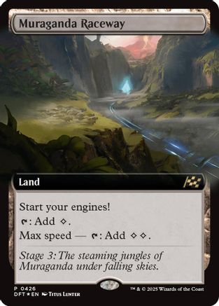 Muraganda Raceway (0426) (Extended Art) (-426) - Aetherdrift Foil | Silver Goblin