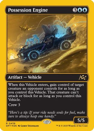 Possession Engine (First-Place Foil) (-438) - Aetherdrift | Silver Goblin