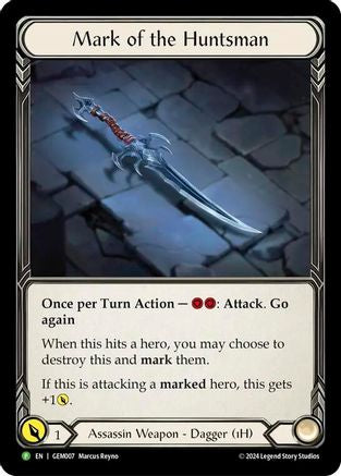 Mark of the Huntsman (GEM007) Cold Foil - GEM Pack 1