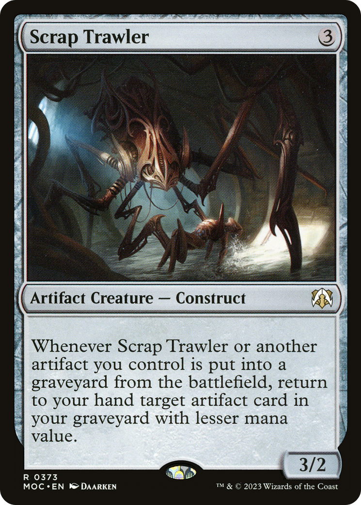 Scrap Trawler [March of the Machine Commander] | Silver Goblin