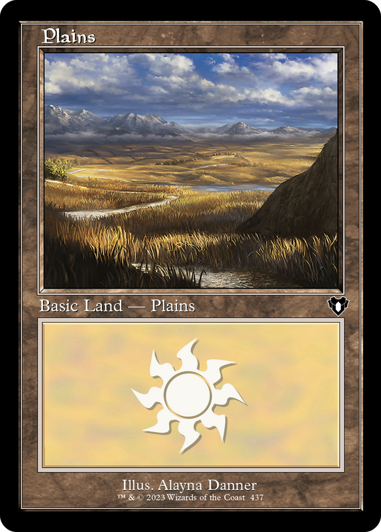 Plains (437) (Retro) [Commander Masters]