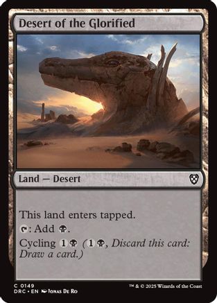 Desert of the Glorified (DRC-149) - Commander: Aetherdrift | Silver Goblin