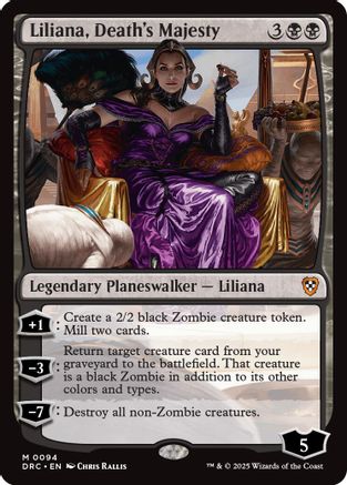 Liliana, Death's Majesty (094) - Commander: Aetherdrift | Silver Goblin