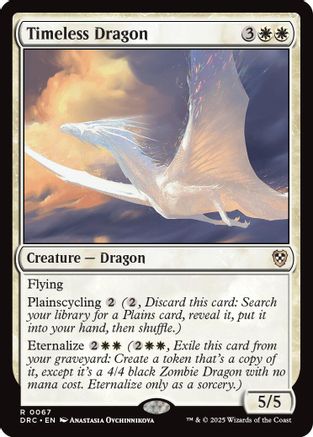 Timeless Dragon (067) - Commander: Aetherdrift | Silver Goblin