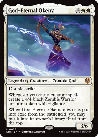 God-Eternal Oketra (DRC-066) - Commander: Aetherdrift | Silver Goblin