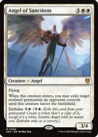 Angel of Sanctions (DRC-062) - Commander: Aetherdrift | Silver Goblin