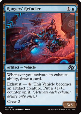 Rangers' Refueler (-055) - Aetherdrift Foil | Silver Goblin