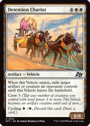 Detention Chariot Foil (012) - Aetherdrift