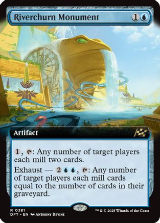 Riverchurn Monument (Extended Art) (-381) - Aetherdrift | Silver Goblin