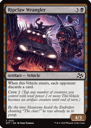 Ripclaw Wrangler Foil (101) - Aetherdrift | Silver Goblin