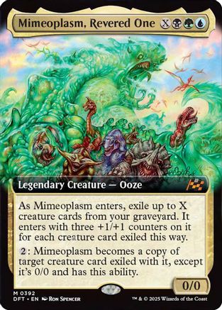 Mimeoplasm, Revered One (Extended Art) (392) - Aetherdrift | Silver Goblin