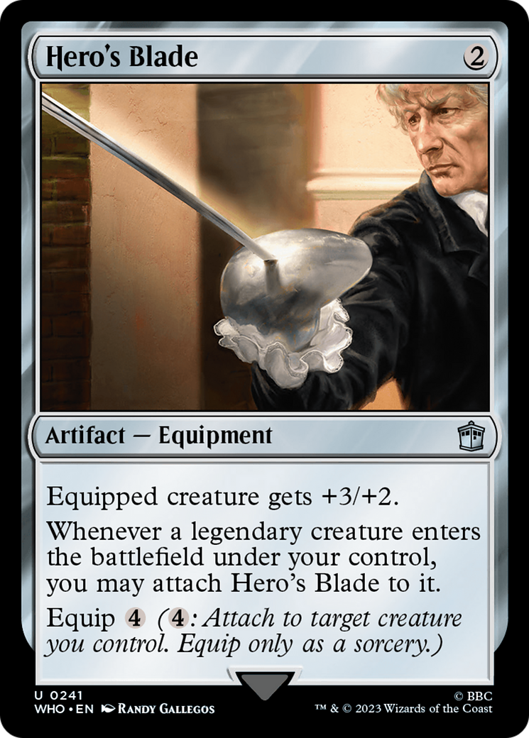 Hero's Blade [Doctor Who] | Silver Goblin