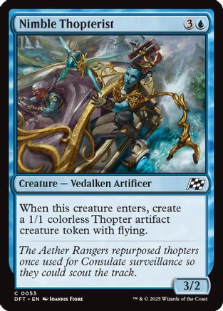 Nimble Thopterist Foil (053) - Aetherdrift