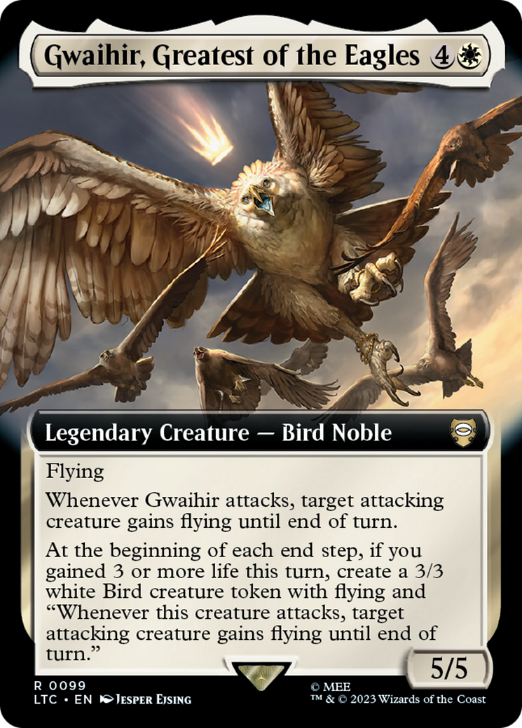 Gwaihir, Greatest of the Eagles (Extended Art) (099) - Tales of Middle-earth Commander