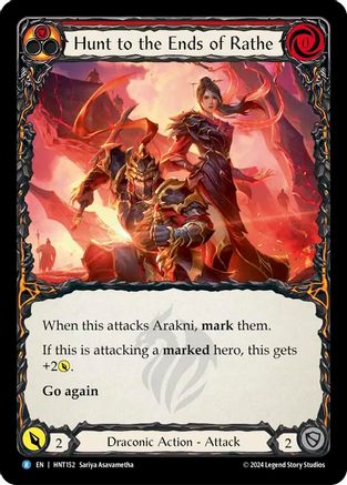 Hunt to the Ends of Rathe (HNT152) Rainbow Foil - The Hunted